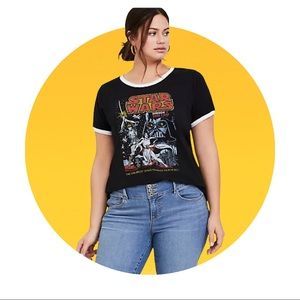 🆕 [Torrid] Star Wars Ringer Tee